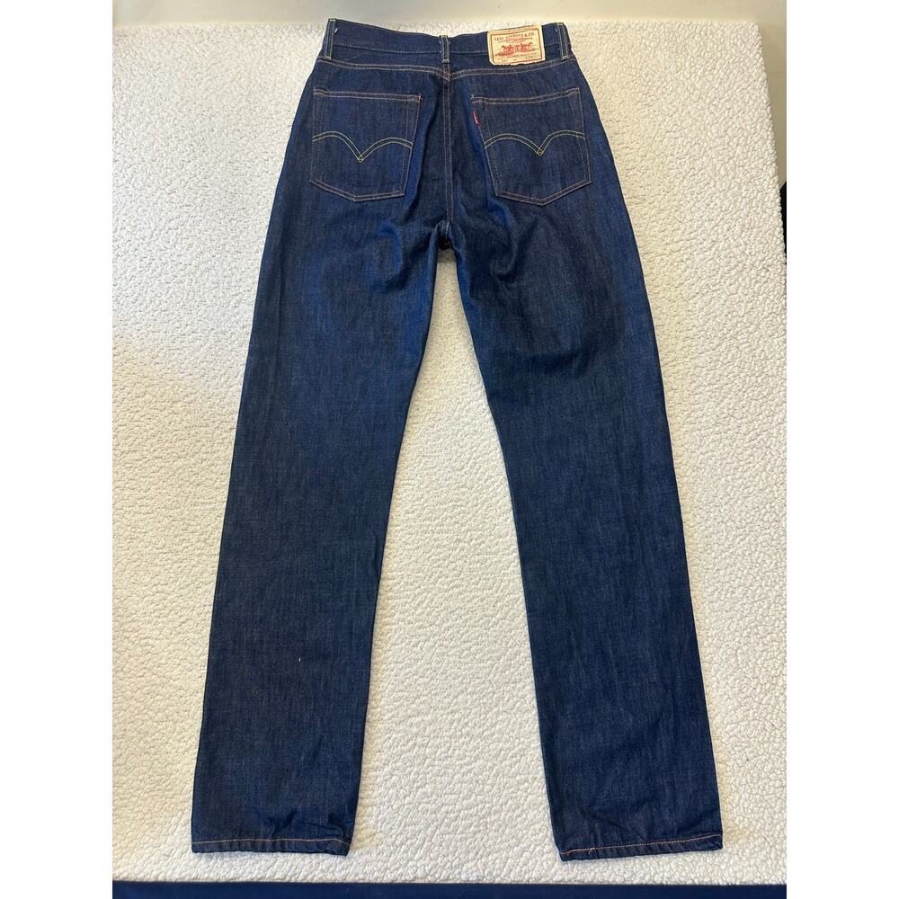 Vintage 1950s Levis Womens 701 Selvedge Big E Jeans Size 29 - Picture 9 of 16